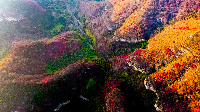 山东青州仰天山风光