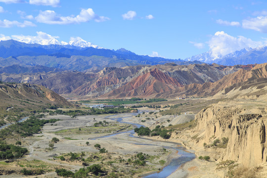 新疆玛纳斯河谷