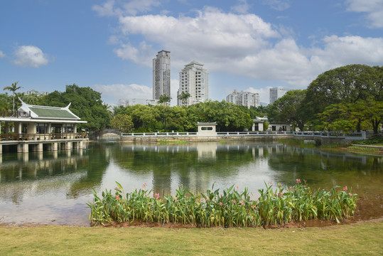 厦门中山公园风光