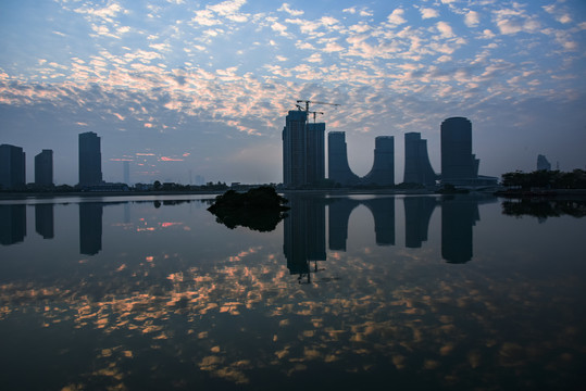 厦门海沧湖晨曦