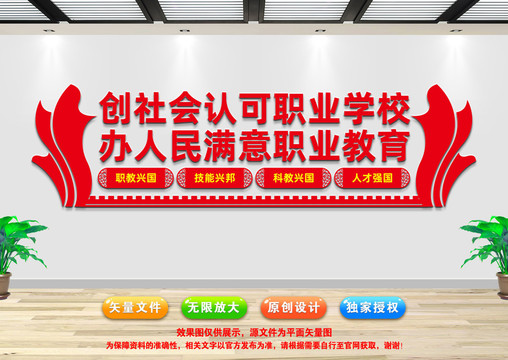 職業(yè)教育文化墻
