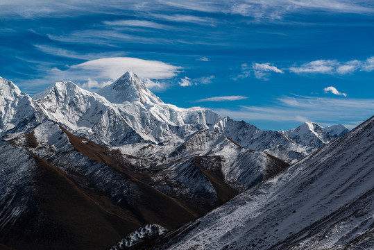 贡嘎雪山