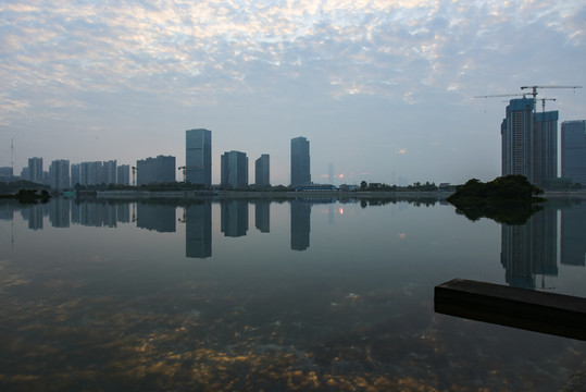 厦门海沧湖晨曦