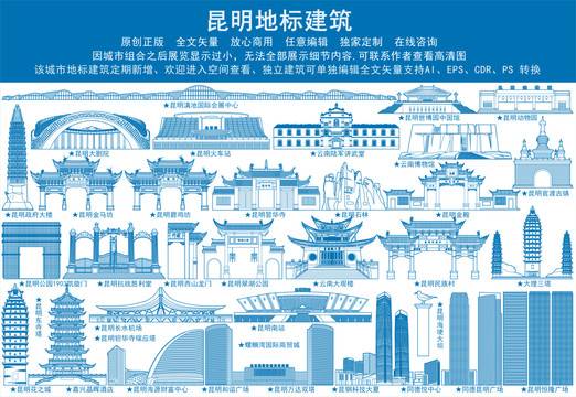 昆明地標(biāo)建筑