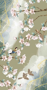 玄關(guān)玉蘭花
