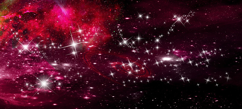 璀璨宇宙星空?qǐng)D