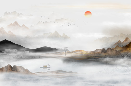 山水畫