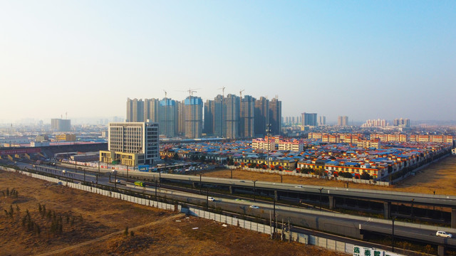 在建高楼大厦