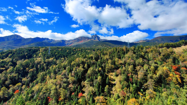 白马雪山主峰扎拉雀尼峰