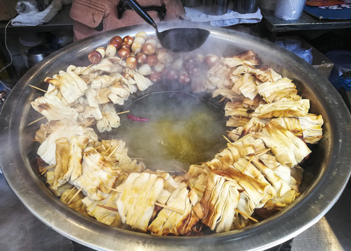 鸡汤豆腐串