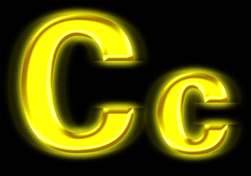 黄金字母C