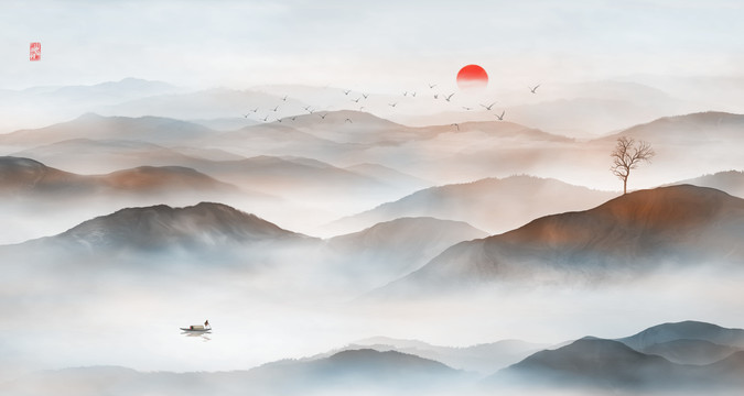 山水畫
