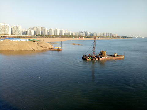 河道抽沙