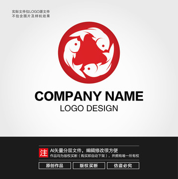 鱼LOGO