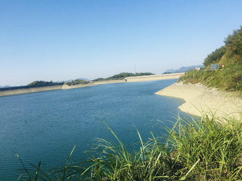 长沙黑麋峰水库湖泊