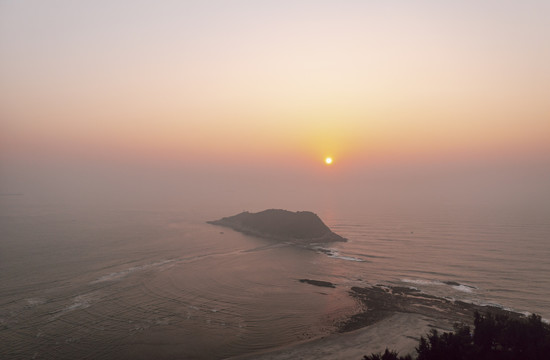 盐洲岛日出