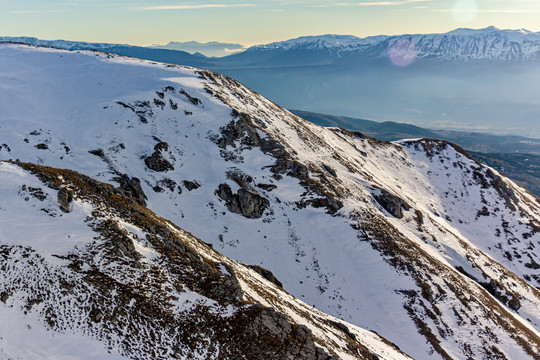 高原雪山