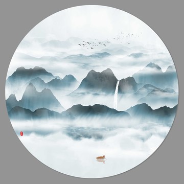 水墨山水