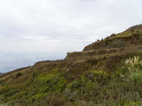 桂平玛丽山山顶风光