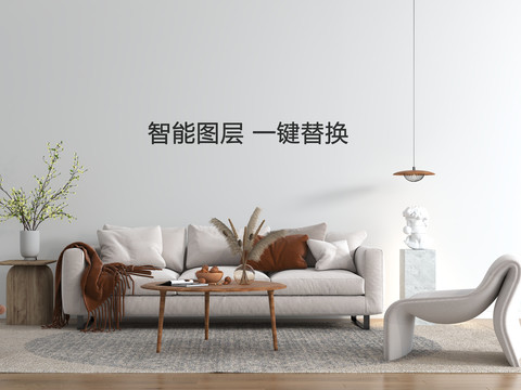 超高清墻布壁紙室內(nèi)背景樣機(jī)