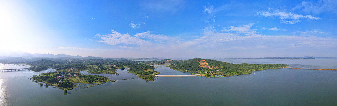 鄱阳湖全景照片