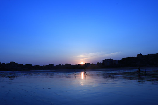 日落海岸