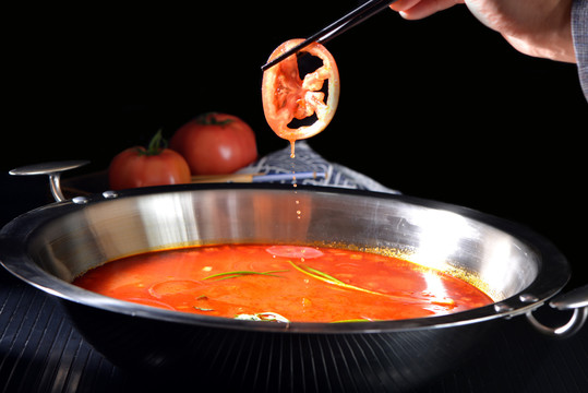 火锅西红柿汤