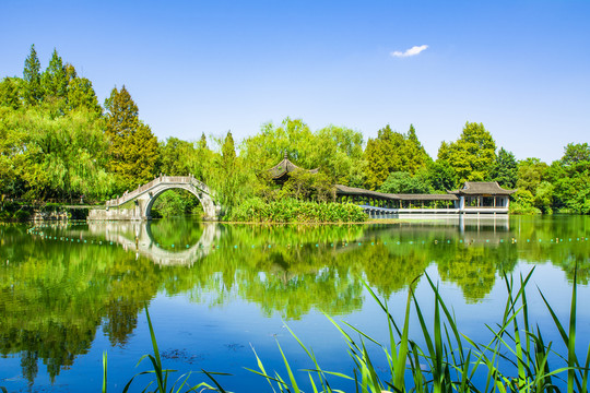 西湖浴鹄湾景区