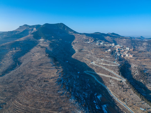 济南山区盘山路