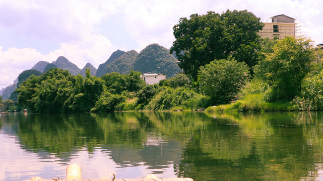 阳朔遇龙河