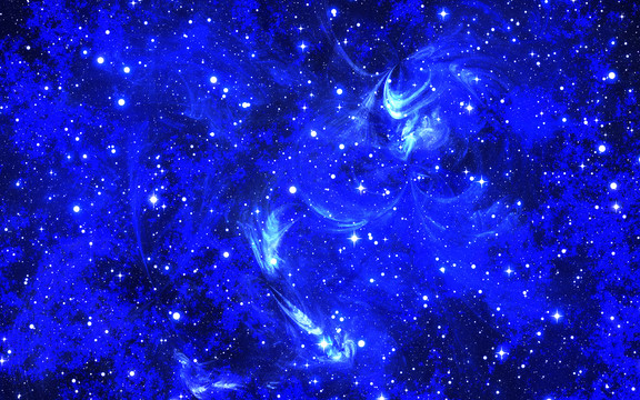 藍(lán)色星空
