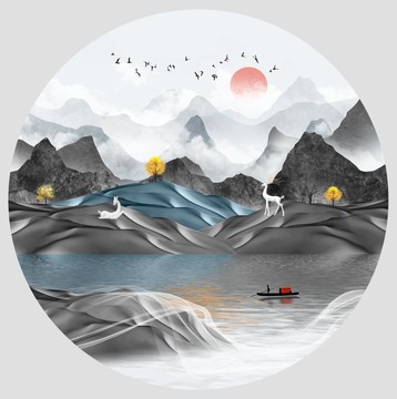 山水畫
