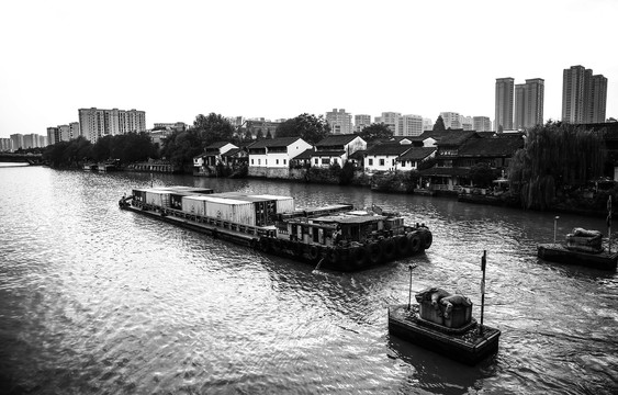 京杭大运河老照片