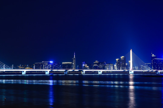 杭州钱江新城夜景