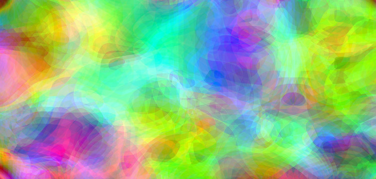 幻彩炫彩幾何線條圖案