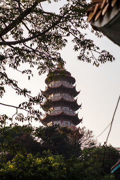 塔山风景区七层宝塔