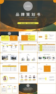 學(xué)習(xí)桌品牌策劃書PPT模板