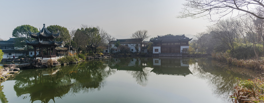 高庄园林全景