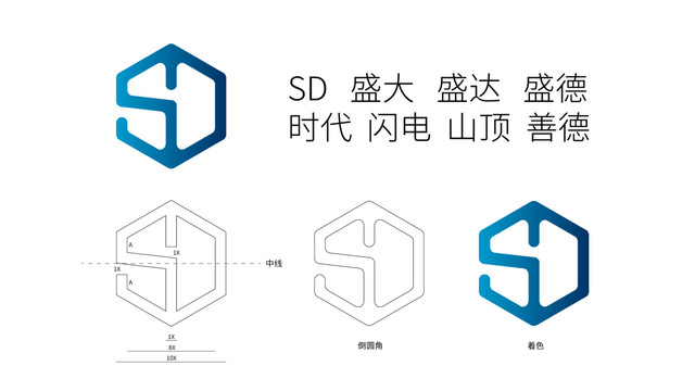 SD字母商标