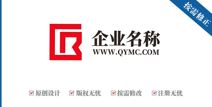 字母CR汉字匠物业logo