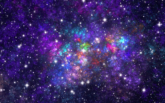 藍色星空