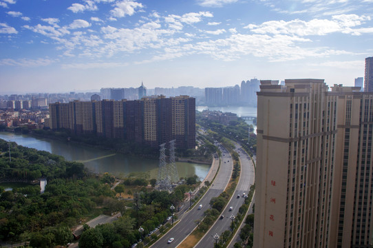 晋江城市大风景