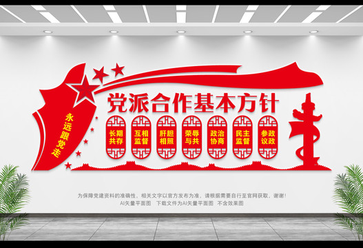 黨派合作基本方針