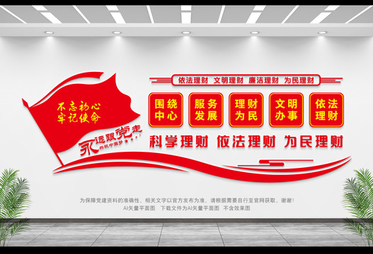 財(cái)政文化墻