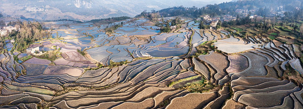 爱村梯田