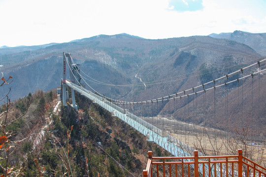 琵岩山玻璃桥