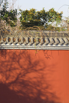 中式宫墙