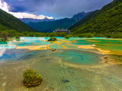 四川黄龙风景区