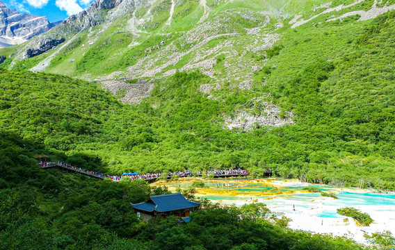 四川黄龙风景区