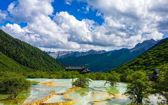 四川黄龙风景区